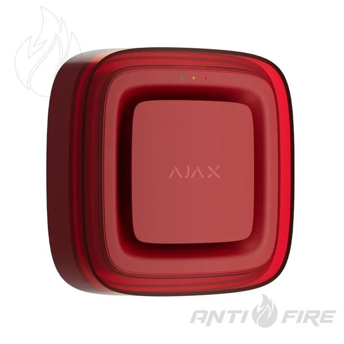 Пожежний оповіщувач Ajax EN54 FireProtect Sounder VAD Jeweller red  (фото 2)