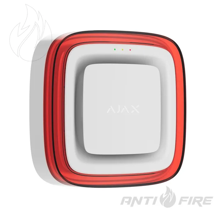 Пожежний оповіщувач Ajax EN54 FireProtect Sounder VAD Jeweller white  (фото 2)