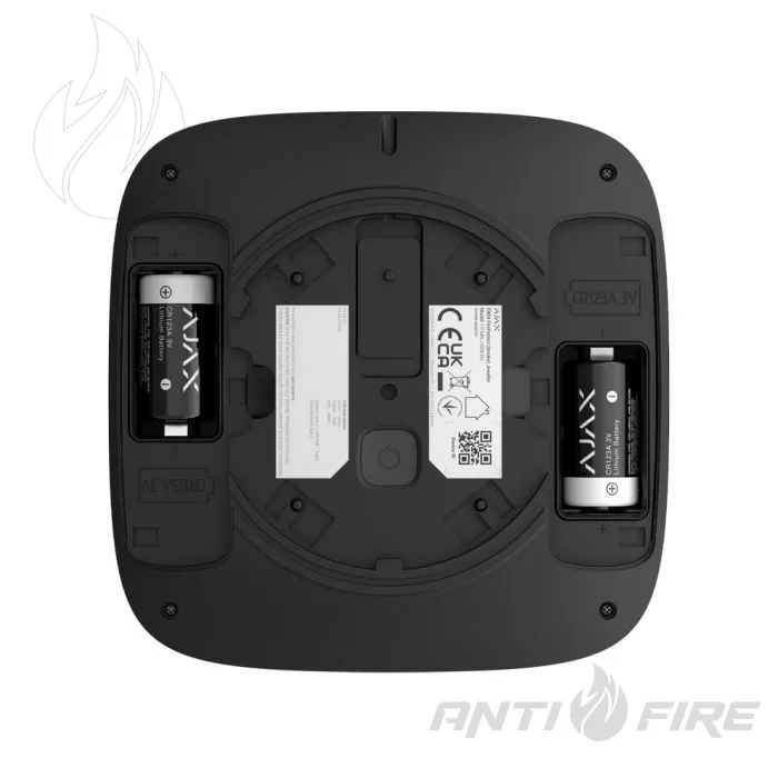 Пожежний сповіщувач Ajax EN54 FireProtect Heat Smoke Jeweller black  (фото 6)