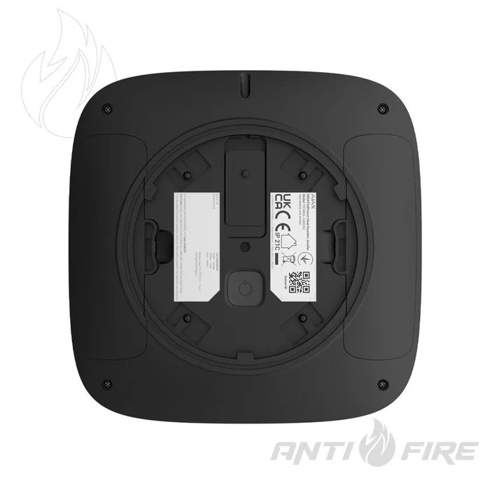 Пожежний сповіщувач Ajax EN54 FireProtect Heat Sounder black Jeweller  (фото 5)