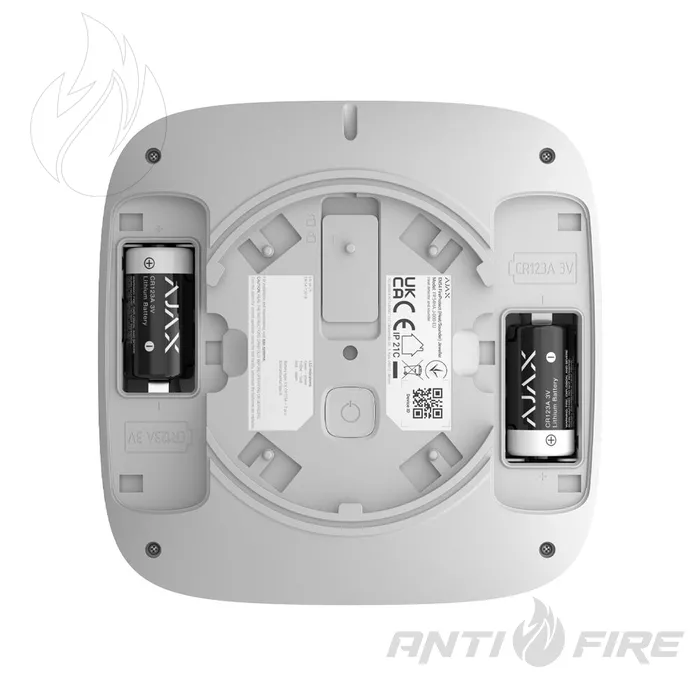 Пожежний сповіщувач Ajax EN54 FireProtect Heat Sounder white Jeweller  (фото 6)