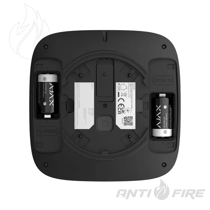 Пожежний сповіщувач Ajax EN54 FireProtect Smoke Sounder black Jeweller  (фото 6)