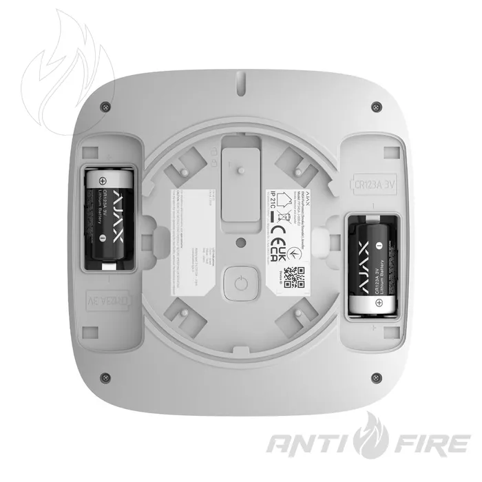 Пожежний сповіщувач Ajax EN54 FireProtect Smoke Sounder white Jeweller  (фото 6)
