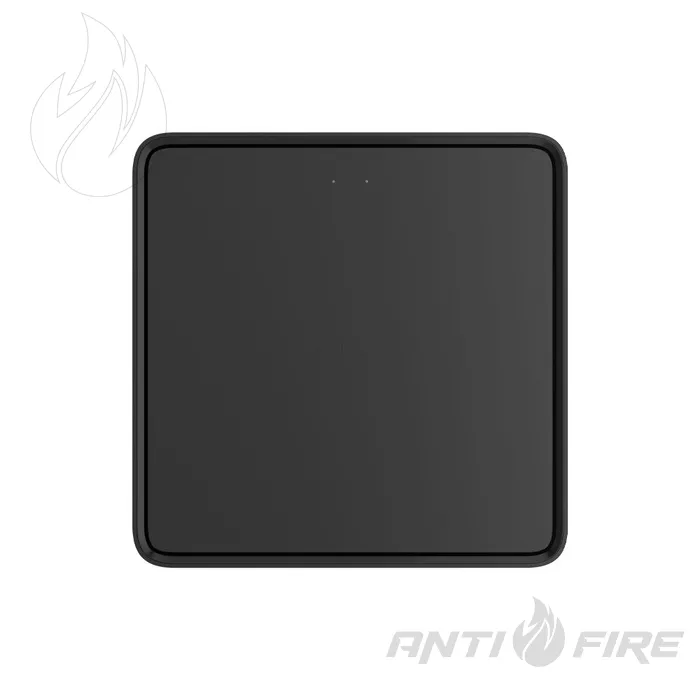 Ретранслятор Ajax EN54 Fire ReX Jeweller black для пожежної сигналізації 