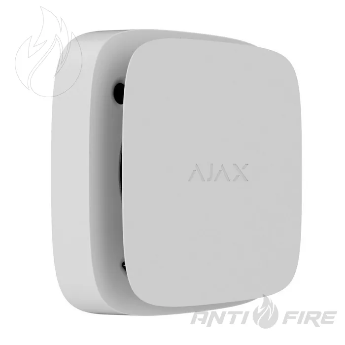 Бездротовий пожежний датчик Ajax FireProtect 2 RB Heat CO Jeweller white  (фото 2)