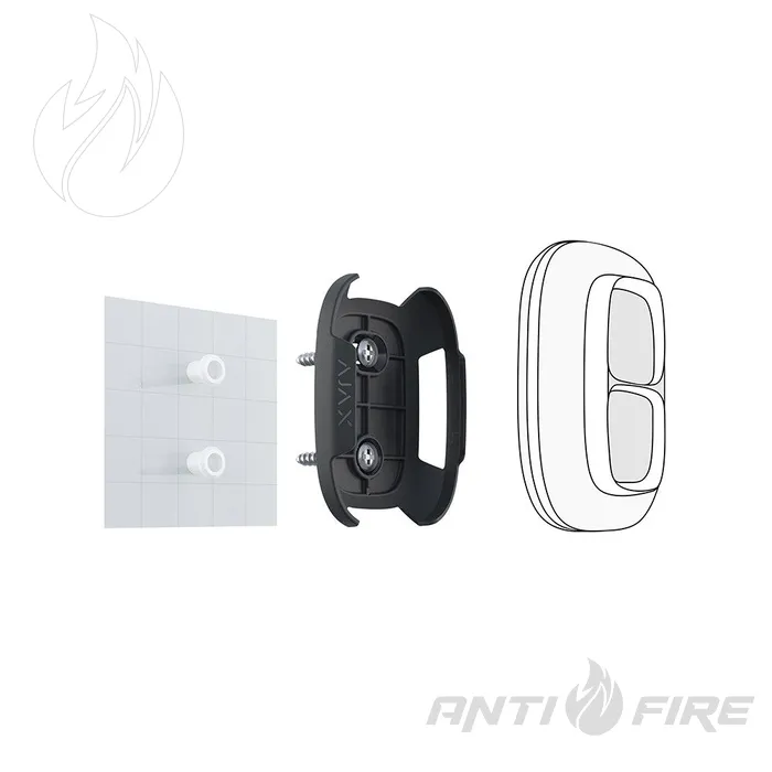 Тримач тривожних кнопок Ajax Holder black для Button DoubleButton  (фото 4)
