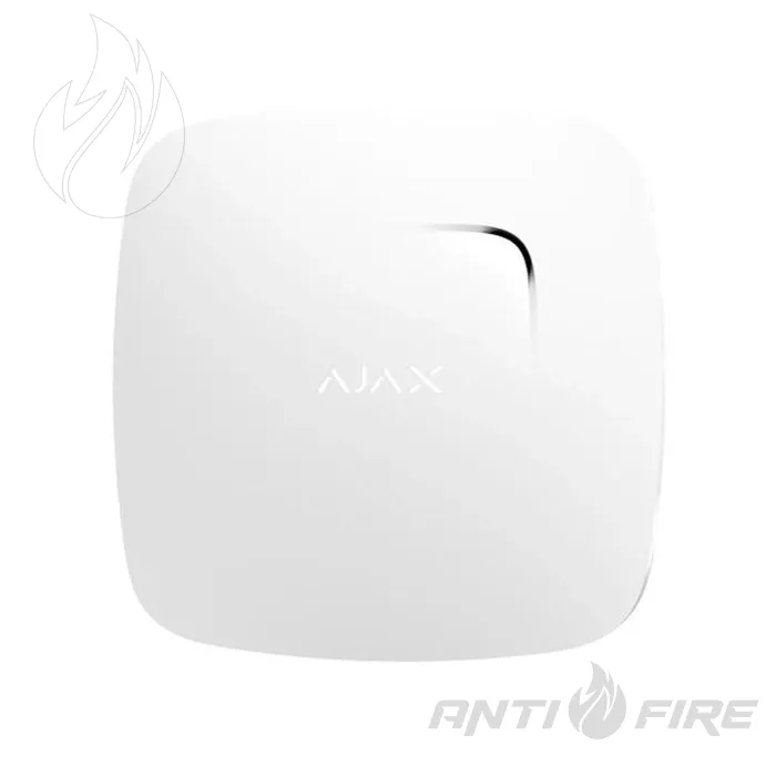 Беспроводной датчик дыма и угарного газа Ajax FireProtect Plus white Аякс 