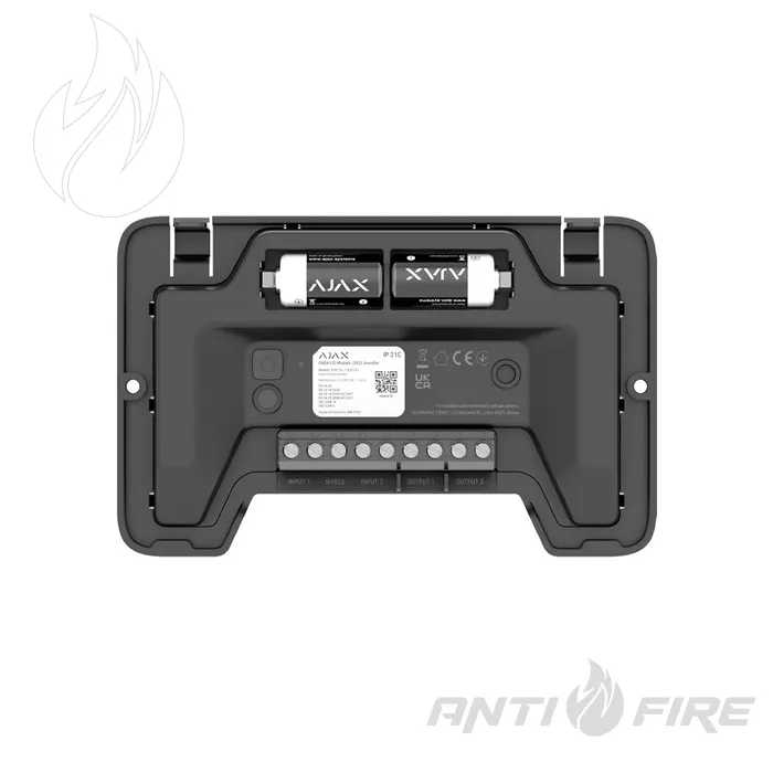 Модуль расширения Ajax EN54 I O Module 2X2 Jeweller black Аякс  (фото 6)
