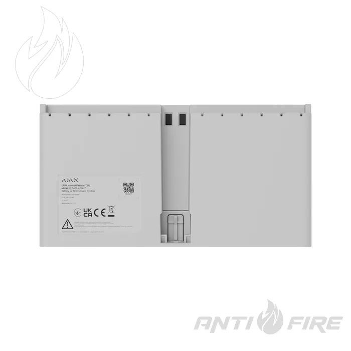 Li-ion батарея Ajax EN54 72h white Аякс 