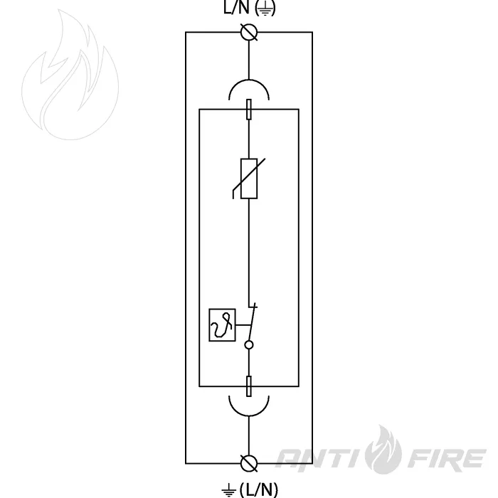 Ограничитель перенапряжения УЗИП SALTEK FLP-12,5 V/1  (фото 3)