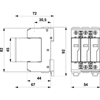 Ограничитель перенапряжения УЗИП SALTEK FLP-12,5 V/3 thumb-2