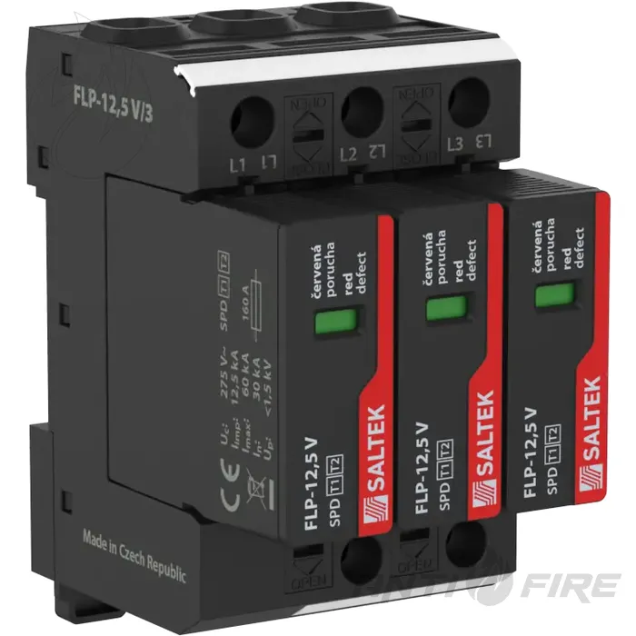 Ограничитель перенапряжения УЗИП SALTEK FLP-12,5 V/3 