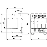 Ограничитель перенапряжения УЗИП SALTEK FLP-12,5 V/4 thumb-2