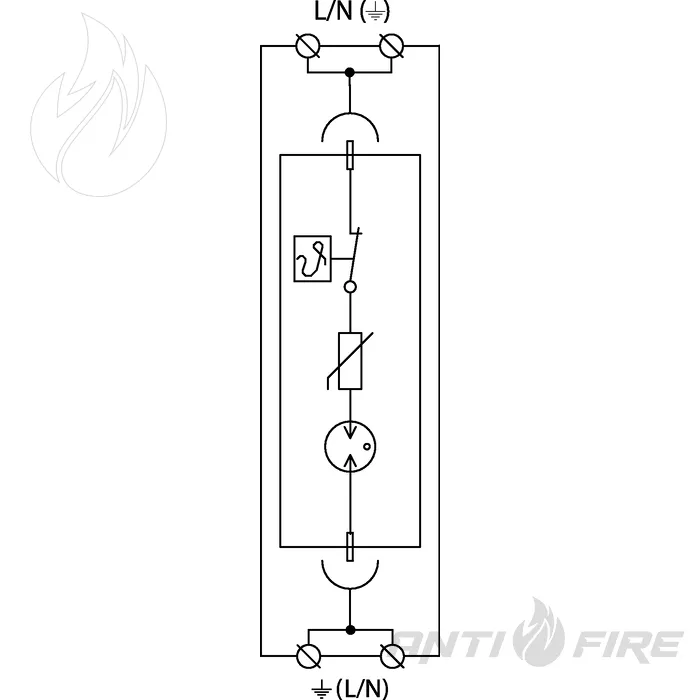 Ограничитель перенапряжения УЗИП SALTEK FLP-B+C MAXI V/1  (фото 3)