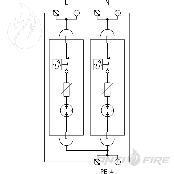 Ограничитель перенапряжения УЗИП SALTEK  FLP-B+C MAXI V/2  (фото 3)