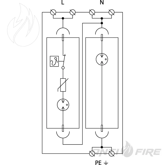 Ограничитель перенапряжения УЗИП SALTEK FLP-B+C MAXI V/1+1  (фото 3)