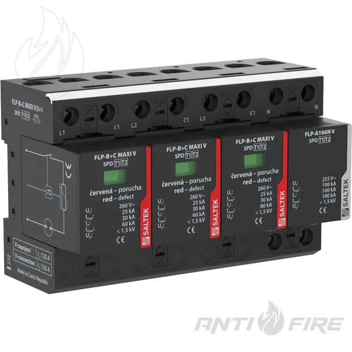 Ограничитель перенапряжения УЗИП SALTEK FLP-B+C MAXI V/3+1 