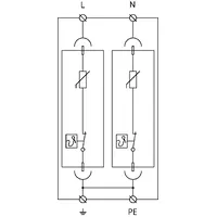 Ограничитель перенапряжения УЗИП SALTEK SLP-275 V/2 thumb-3