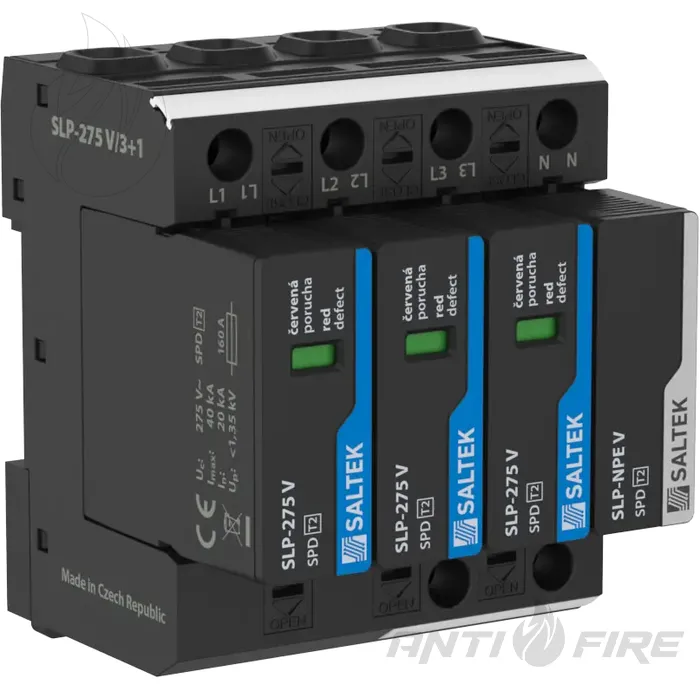 Ограничитель перенапряжения УЗИП SALTEK SLP-275 V/3+1 