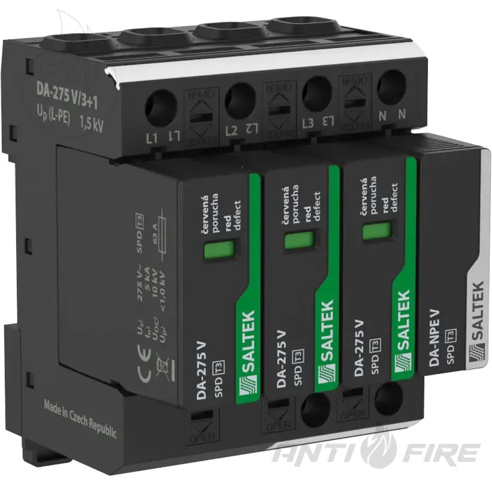 Ограничитель перенапряжения УЗИП SALTEK DA-275 V/3+1 