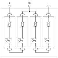Ограничитель перенапряжения УЗИП SALTEK FLP-PV550 V/U thumb-3