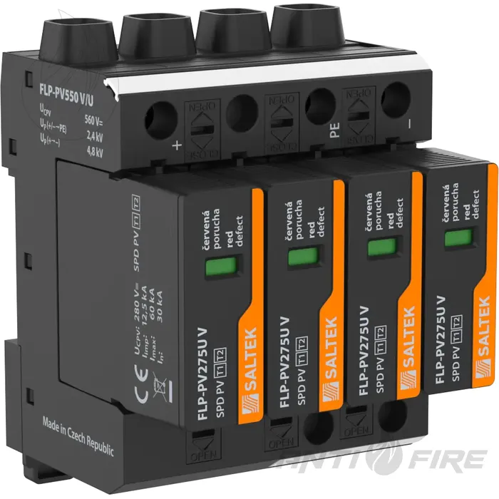 Ограничитель перенапряжения УЗИП SALTEK FLP-PV550 V/U 