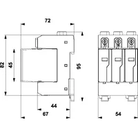 Ограничитель перенапряжения УЗИП SALTEK SLP-PV1000 V/Y thumb-2