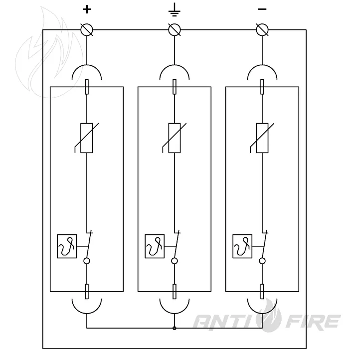 Ограничитель перенапряжения УЗИП SALTEK SLP-PV1500 V/Y  (фото 3)