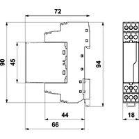Ограничитель перенапряжения УЗИП SALTEK BDGHF-012-V/1-FR1 thumb-2
