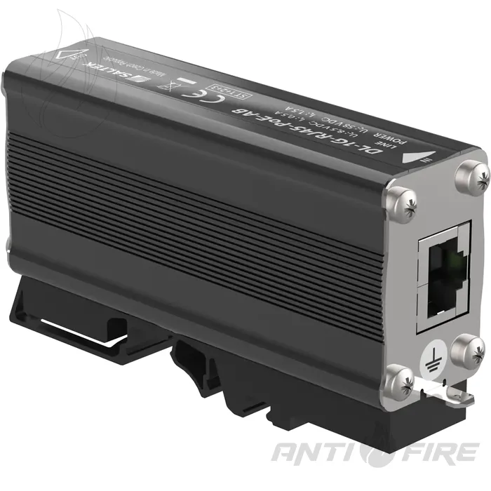 Обмежувач перенапруги ПЗІП SALTEK DL-1G-RJ45-PoE-AB. Захист мереж Ethernet та інформаційних ліній 