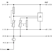 Ограничитель перенапряжения УЗИП SALTEK DP-024-V/1-F16 thumb-3