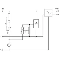 Обмежувач перенапруги ПЗІП SALTEK DPF-024-DC-16 thumb-3