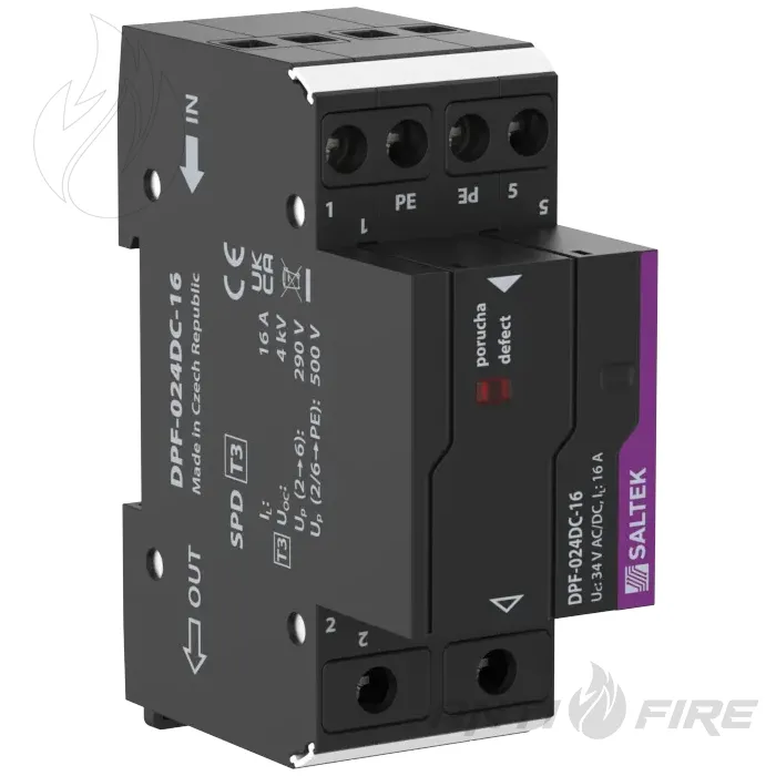 Обмежувач перенапруги ПЗІП SALTEK DPF-024-DC-16 