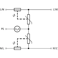 Обмежувач перенапруги ПЗІП SALTEK DA-320-LED thumb-3