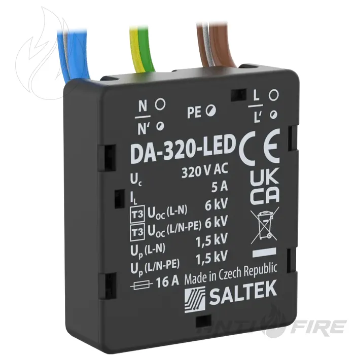 Обмежувач перенапруги ПЗІП SALTEK DA-320-LED 