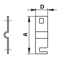 Прижимна пластина d8 (ND2300) ДКС Jupiter thumb-2