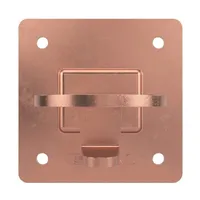 Металевий тримач дроту d8мм, висота 100мм з гвинтом, мідь (ND2136CU) ДКС Jupiter thumb-3