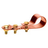 Хомут заземления трубный d21мм, медь (NG3011CU) DKC Jupiter — Заземлители