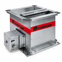 Протипожежний низькоопоровий відсічний клапан mcr FID S/S c/P, Mercor thumb-3