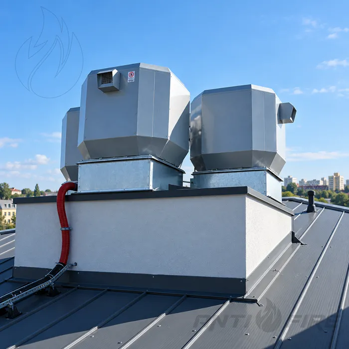 Крышный вентилятор для удаления дыма mcr PASAT, Mercor  (фото 4)