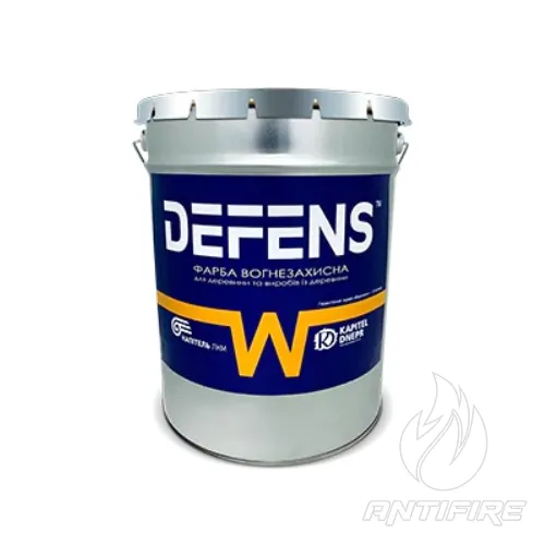 DEFENS W Огнезащитная краска для древесины 25 кг 