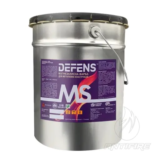 DEFENS MS Огнезащитная краска на основе растворителя 25 кг 