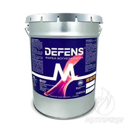 DEFENS M Огнезащитная краска на водной основе 25 кг 
