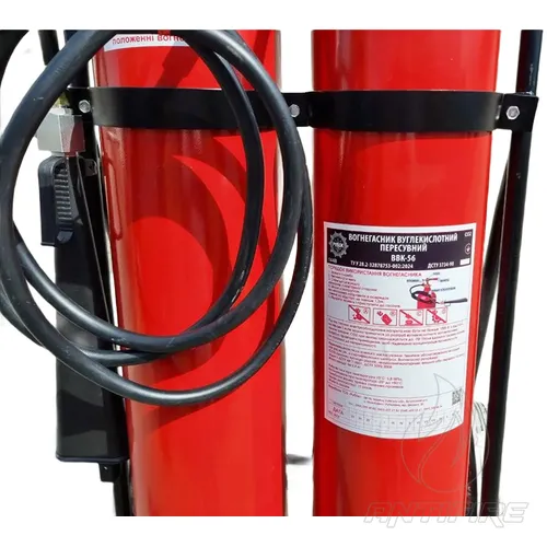 Вогнегасник вуглекислотний Рубіж ВВК-56  (фото 6)