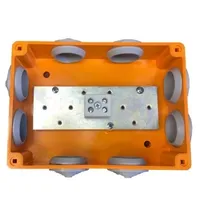 Коробка розподільча (комутаційна) вогнестійка, для кабельних мереж, типу "КРОМА" модель КП-02-90 К2/4" — Монтажні коробки 