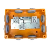 Коробка розподільча (комутаційна) вогнестійка, для кабельних мереж, типу "КРОМА" модель КП-02-90 Р1/4" — Монтажні коробки 