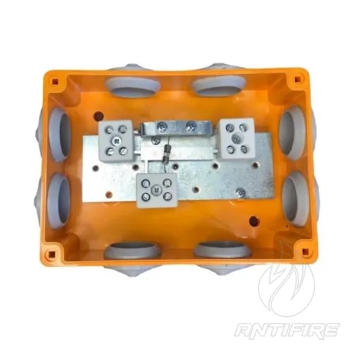 Коробка розподільча (комутаційна) вогнестійка, для кабельних мереж, типу "КРОМА" модель КП-02-90 Р1/4" 