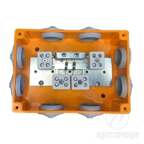 Коробка розподільча (комутаційна) вогнестійка, для кабельних мереж, типу "КРОМА" модель КП-02-90 Р2/4" 