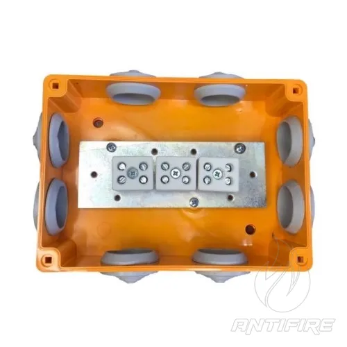 Коробка розподільча (комутаційна) вогнестійка, для кабельних мереж, типу "КРОМА" модель КП-02-90 К6/6" 