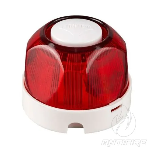 Оповіщувач пожежний звуковий типу "ДУЕТ" з функцією візуального світлового індикатора модель С-09С-12/24-3 